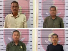 4 Terduga Pelaku Percobaan Pembakaran Ruang Kantor BPKD Diamankan Reskrim Polres Aceh Selatan