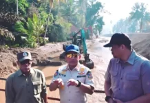 Mendagri Tinjau Lokasi Terdampak Banjir di Hutanabolon Tapteng, Apresiasi Normalisasi Sungai Pascabencana