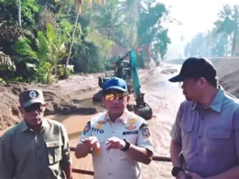 Mendagri Tinjau Lokasi Terdampak Banjir di Hutanabolon Tapteng, Apresiasi Normalisasi Sungai Pascabencana
