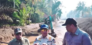 Mendagri Tinjau Lokasi Terdampak Banjir di Hutanabolon Tapteng, Apresiasi Normalisasi Sungai Pascabencana