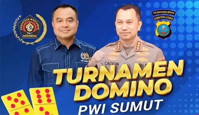 Pendaftaran Turnamen Domino PWI Sumut Ditutup 22 Januari 2026
