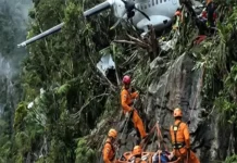 Proses Evakuasi Korban Pesawat ATR 42-500 di Gunung Bulusaraung Gunakan Teknik Rappeling