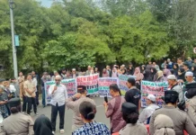 Tolak Perpindahan Masjid Al Ikhlas Medan Estate, Aliansi Ormas Islam Datangi Polrestabes