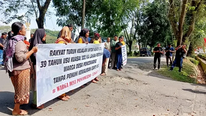 Warga Poncowarno Langkat Desak Tinjau Ulang Hak Pakai USU di Lahan Kebun Percobaan Tambunan A