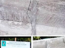 Proyek Irigasi di Lokkung Raya Simalungun Terkesan Asal Jadi