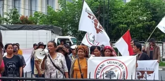Puluhan Petani Geruduk Kantor Bupati Simalungun Terkait Lahan Eks Goodyear